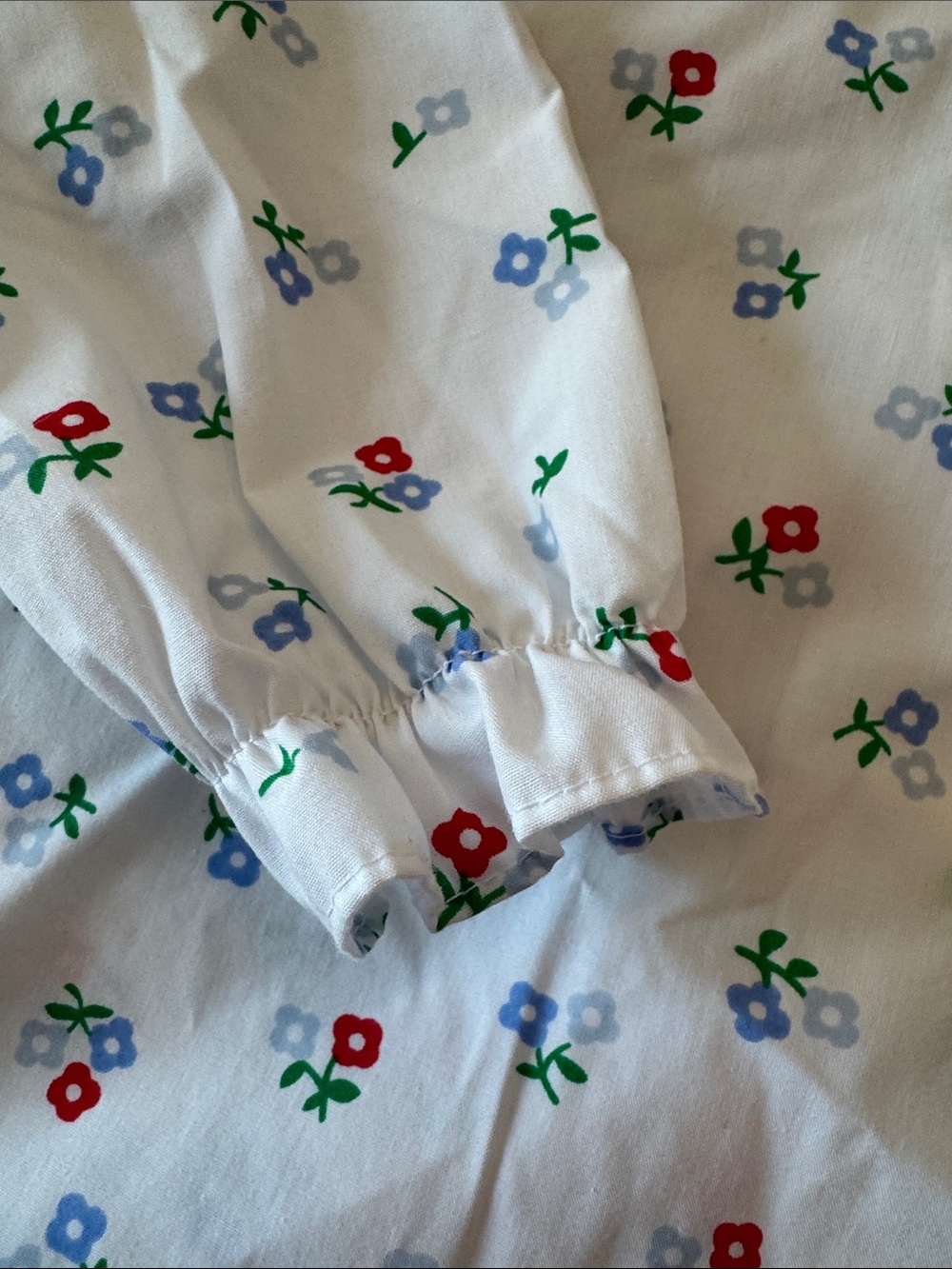 The Beaufort Bonnet Company White Floral Bow-Front Blouse - Picture 4 of 7
